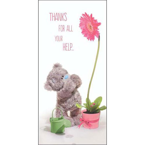 Thanks For All Your Help Me to You Bear Card £1.89